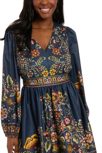 Tate Knee-Length Long Sleeve Dress