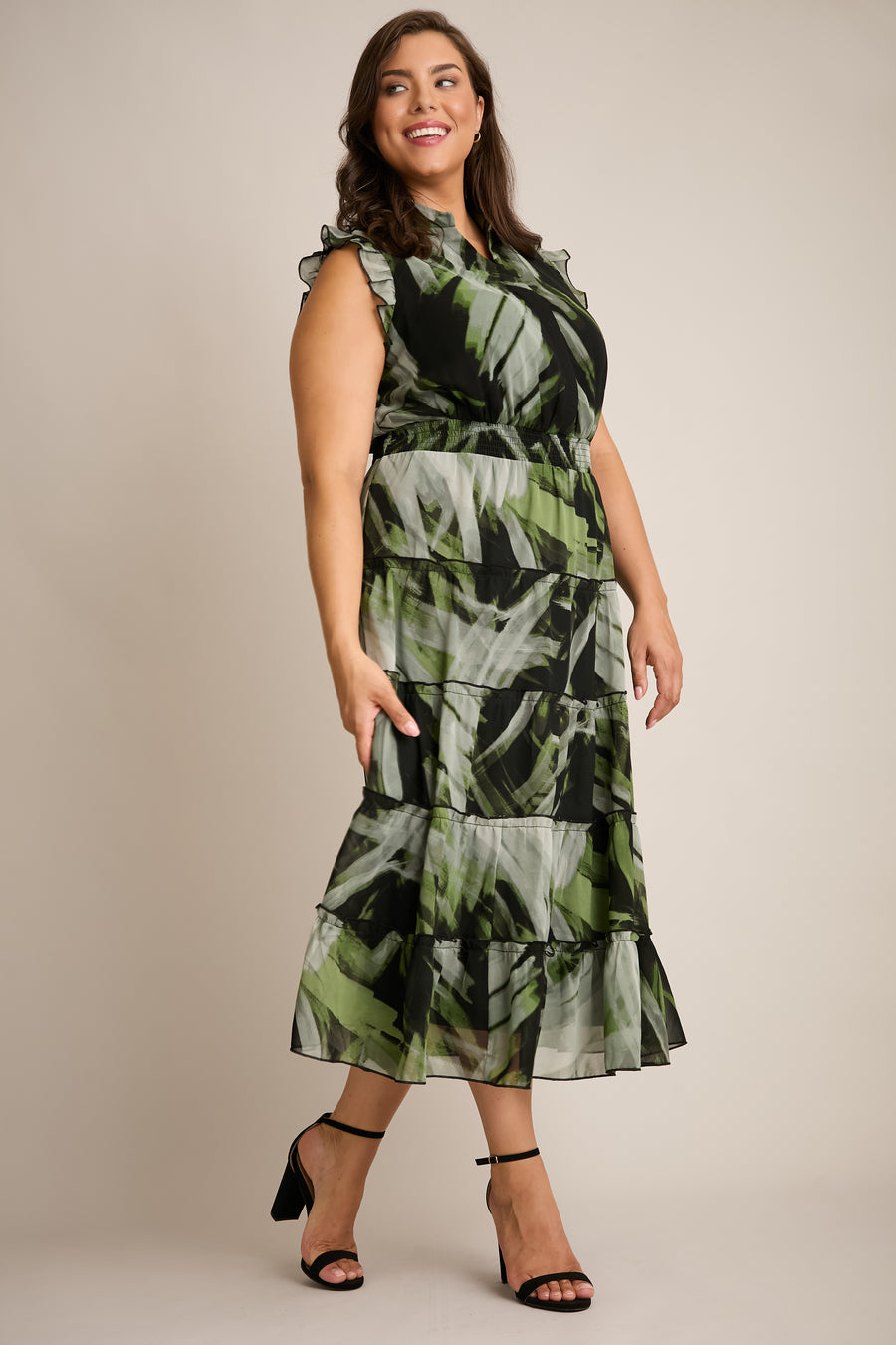 Sojourner Midi Fit & Flare Dress Fit and Flare | London Times Maggy London Sojourner Midi Fit & Flare Dress Fit and Flare | London Times Maggy London