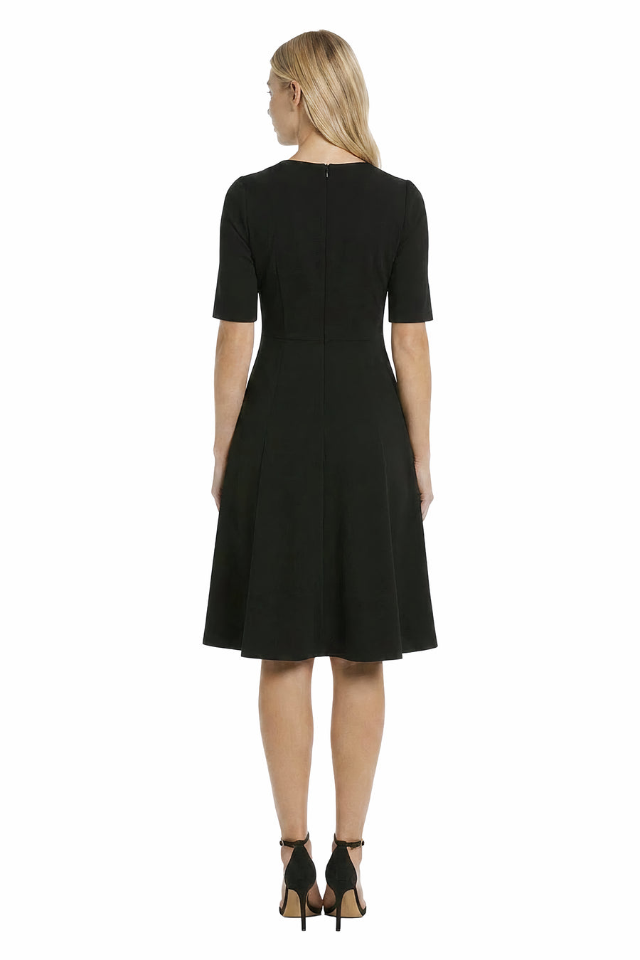 Seylor V-Neck Fit And Flare Midi