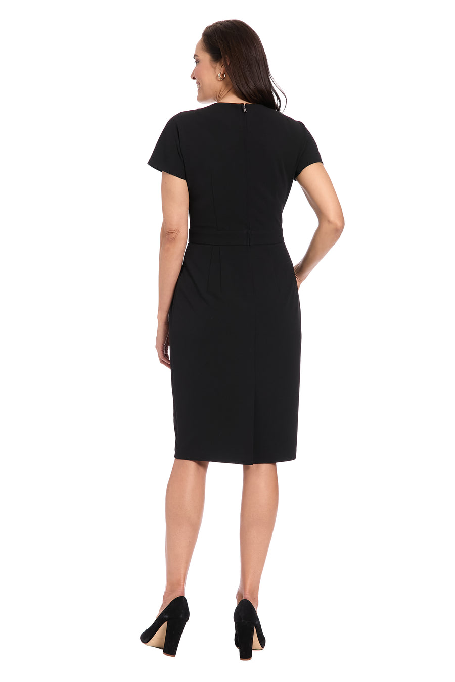 Perona Bow Waist Sheath Dress