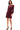 Madilyn Printed Velvet Long Sleeve Dress