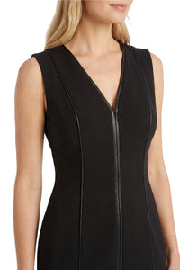 Aniya V-Neck Sleeveless Sheath Dress