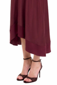 Bindi Flutter Sleeve A-Line Midi