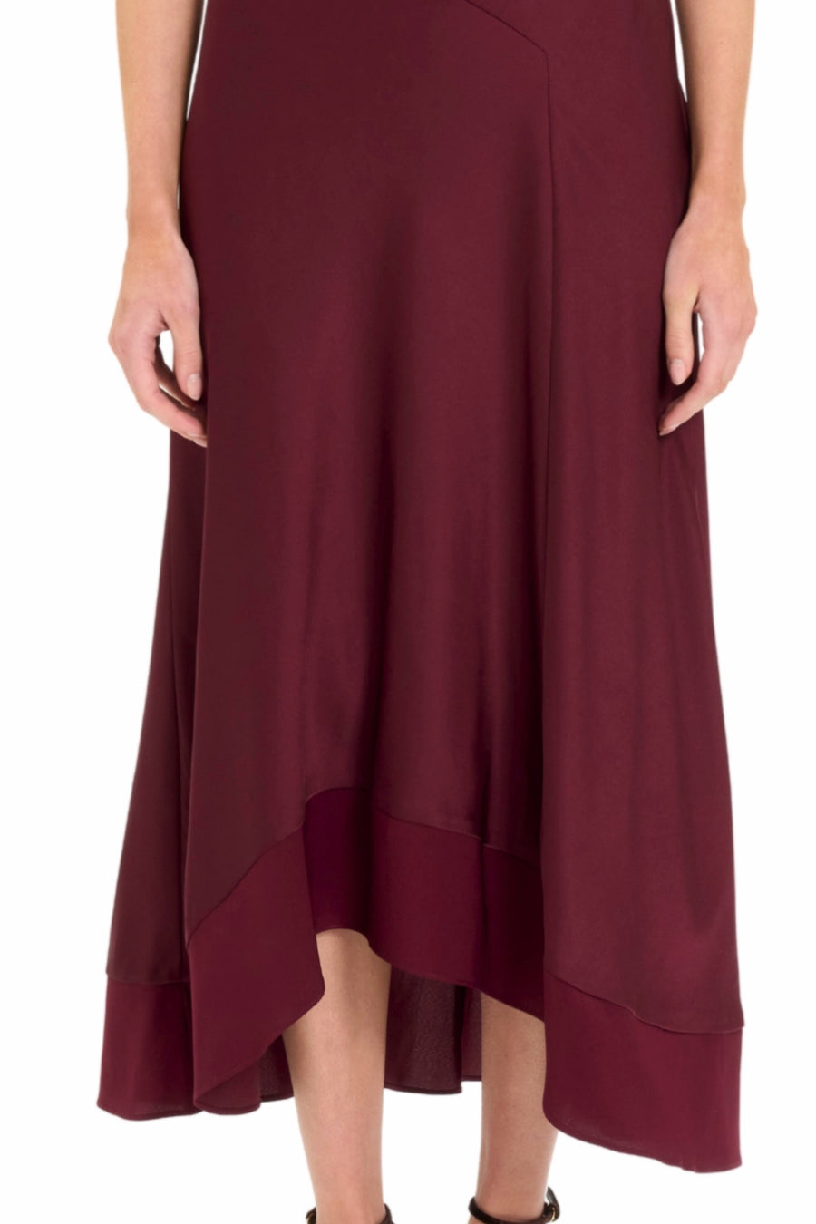 Bindi Flutter Sleeve A-Line Midi