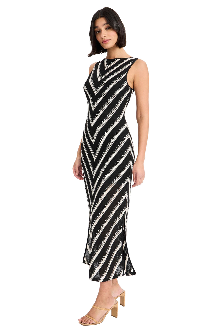 Kay Crochet Sleeveless Midi