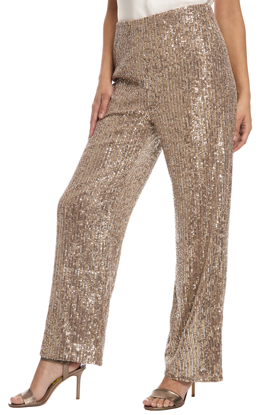 Tribeca Pants in 2 Tone Sequin