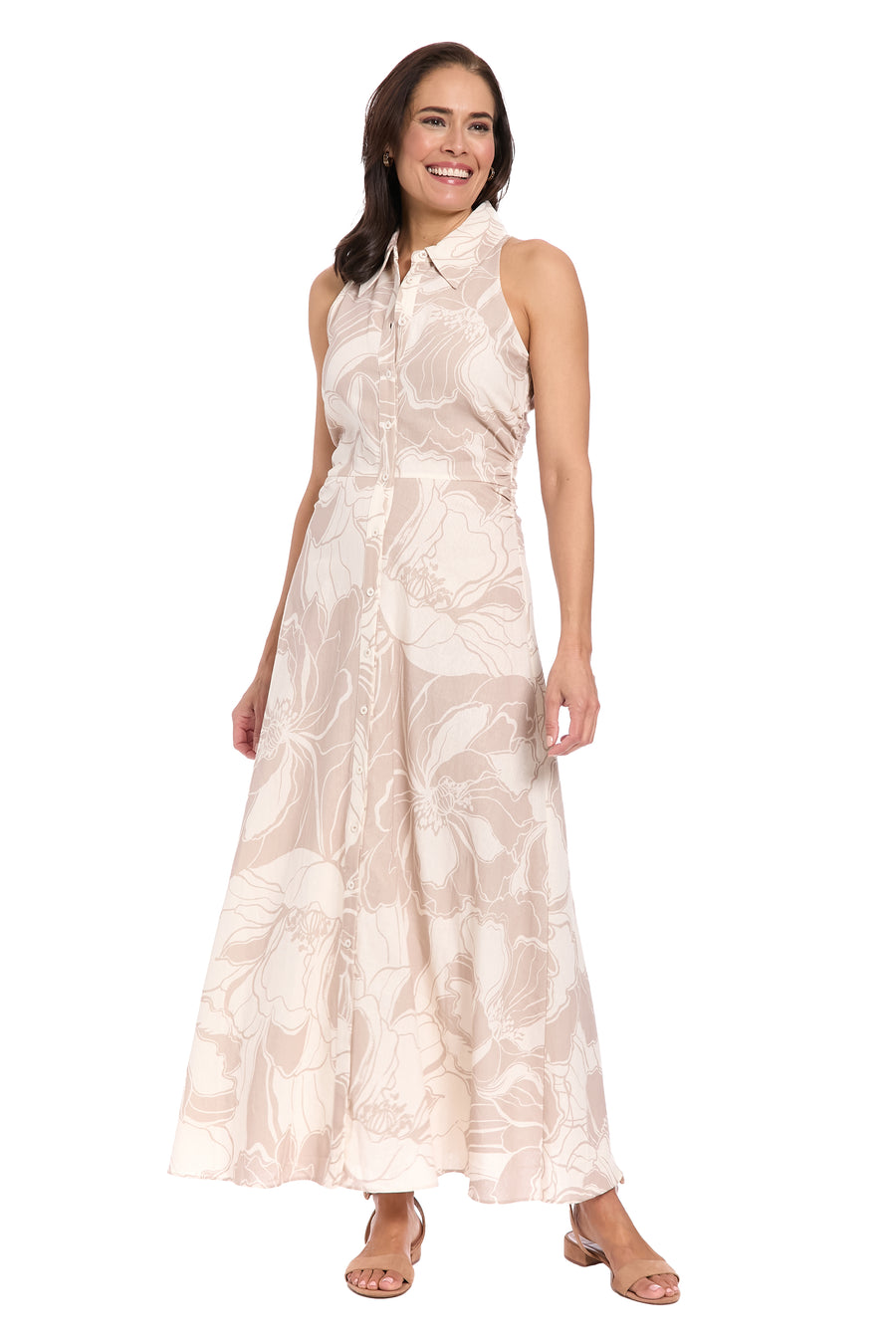 Mathilda in Linen Rayon