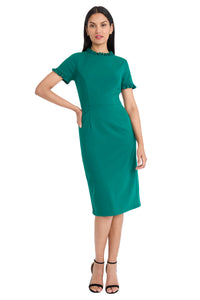 Taren Knee-Length Short Sleeve Dress