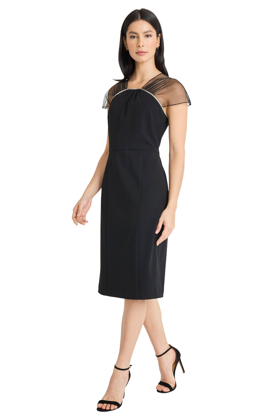 sheer sheath dress Thea Sheath Dress