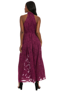 Godiva Jumpsuit in Leaf Jacquard - FINAL SALE