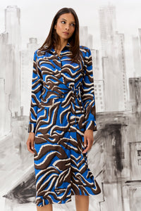 Luz Long Sleeve Midi Wrap