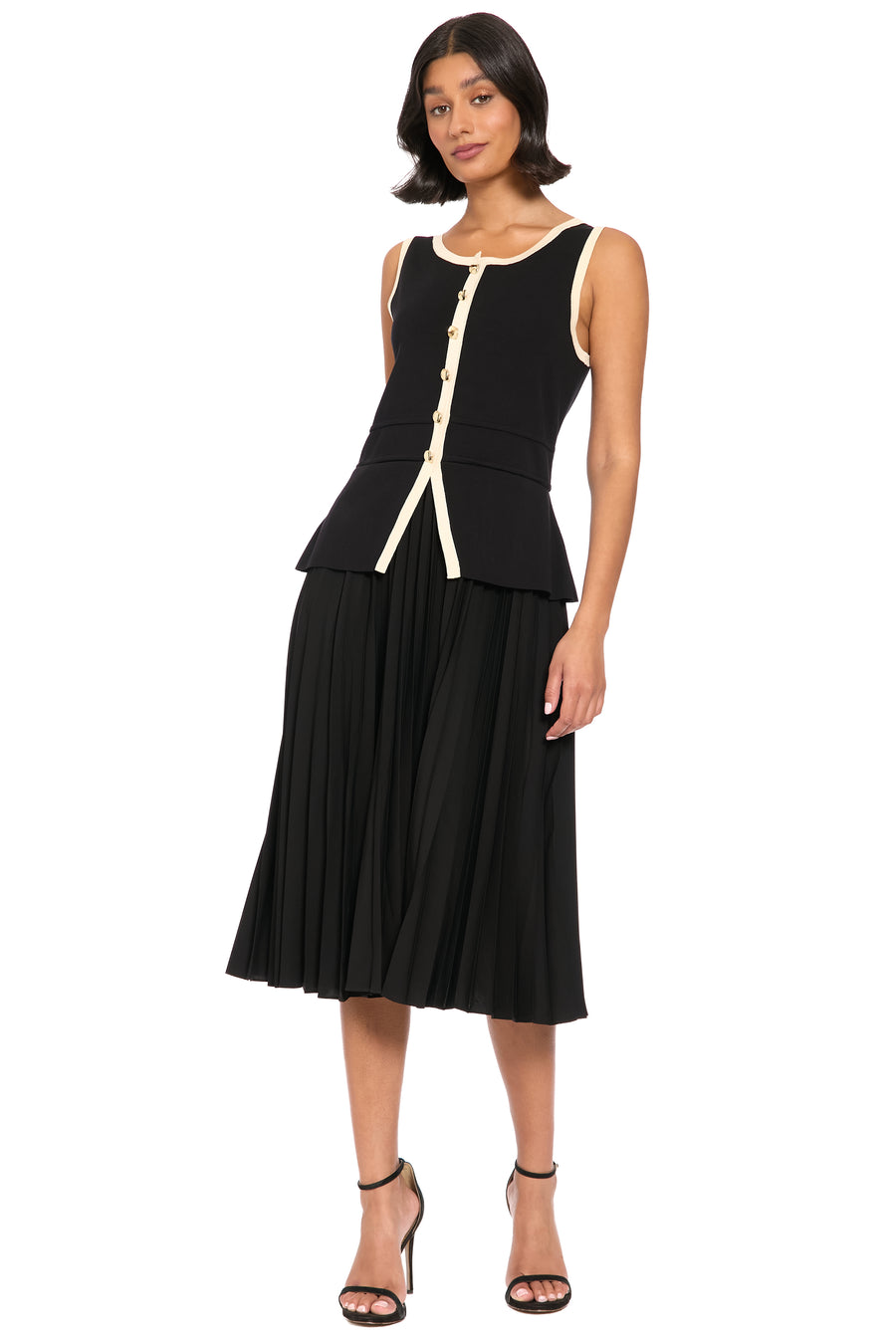 Wrylie Twofer Sweater Dress – Maggy London
