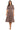 Ayanna Inset Waist Dress in Diagonal Bricks