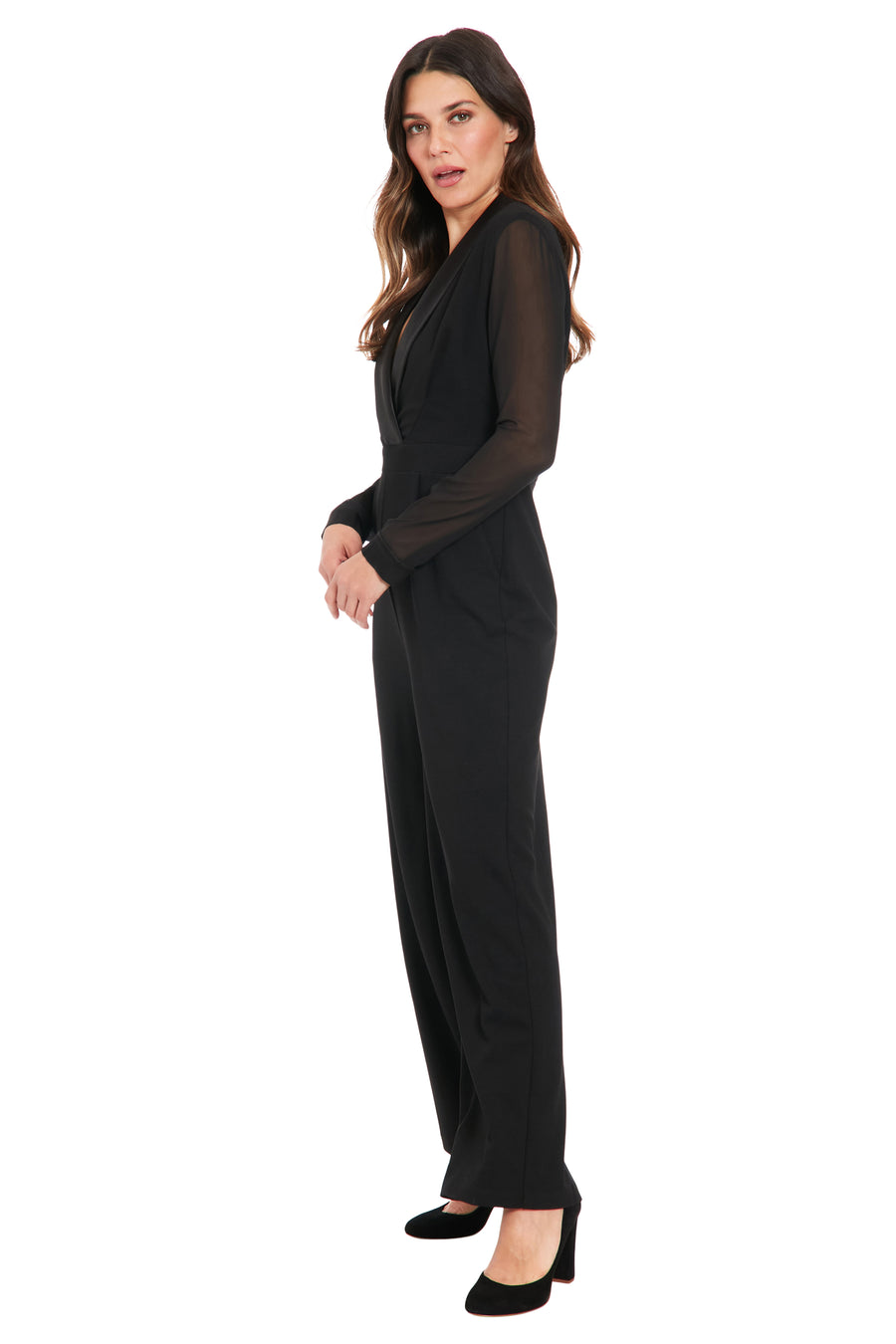 Abigail Tuxedo Jumpsuit