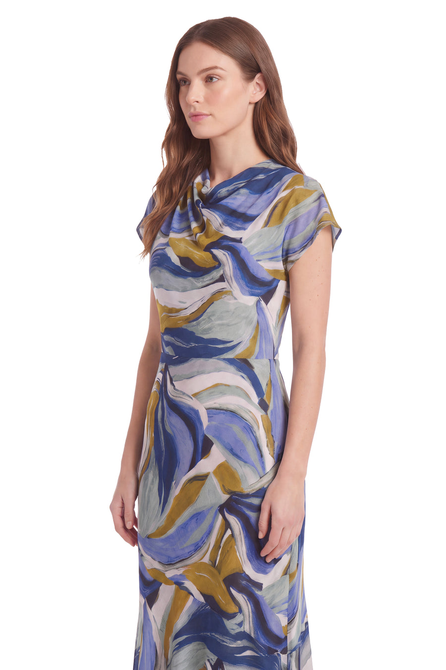 Cory Cowl Neck Maxi Dress