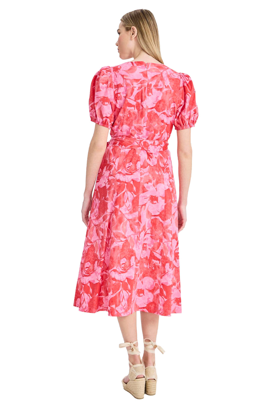 Charley Cotton Puff Sleeve Midi