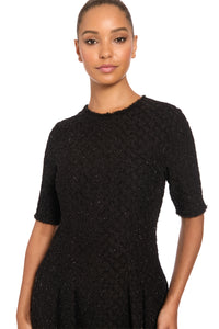 Tresa Dress in Tinsel Knit