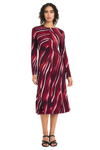 Vickie Midi A-Line Dress