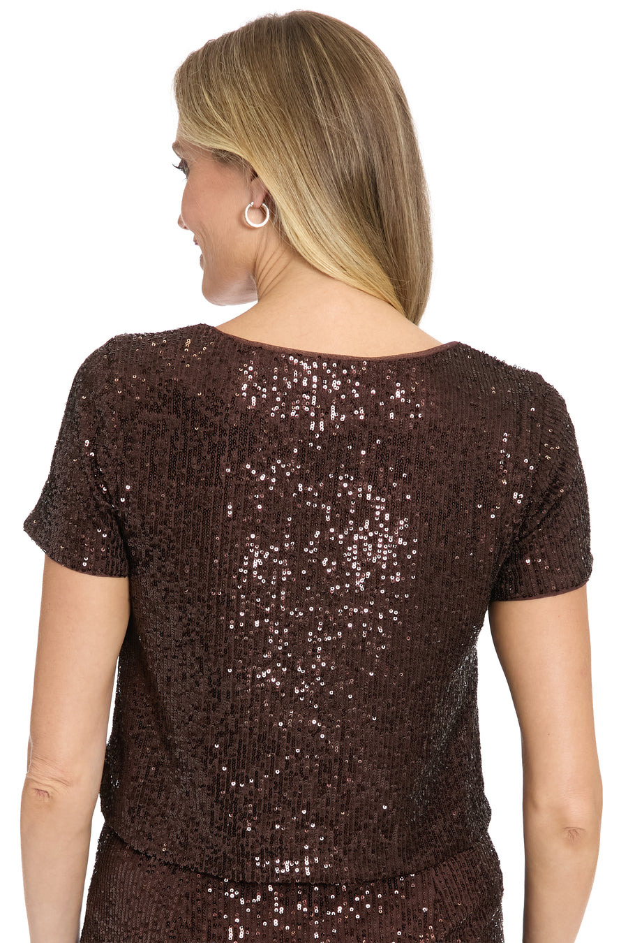 Willis V-Neck Cropped Tshirt Top