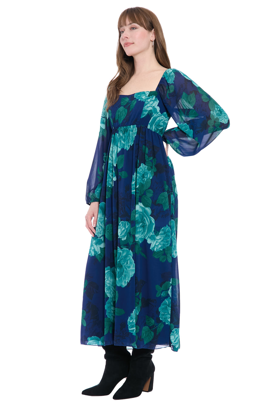 Trudie Maxi Babydoll Dress