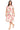 Colleen Neck Side Tie in Outlined Roses