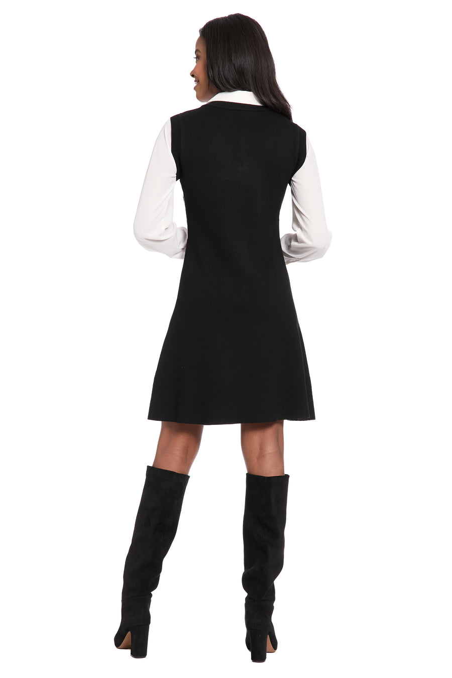 Bridger Two-fer Sweater Dress