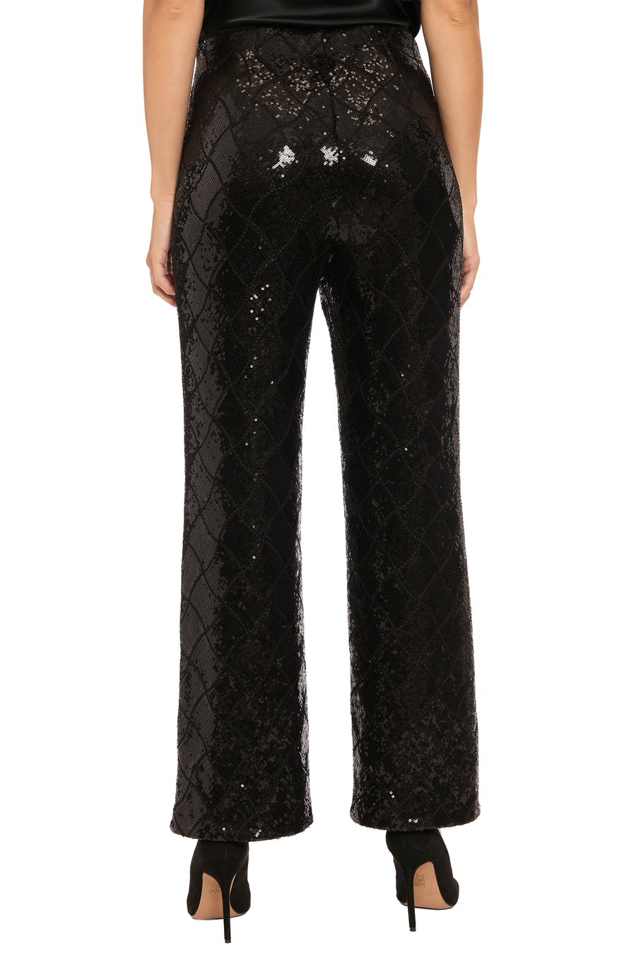 Tribeca Pant in Diamond Sequin Pants
