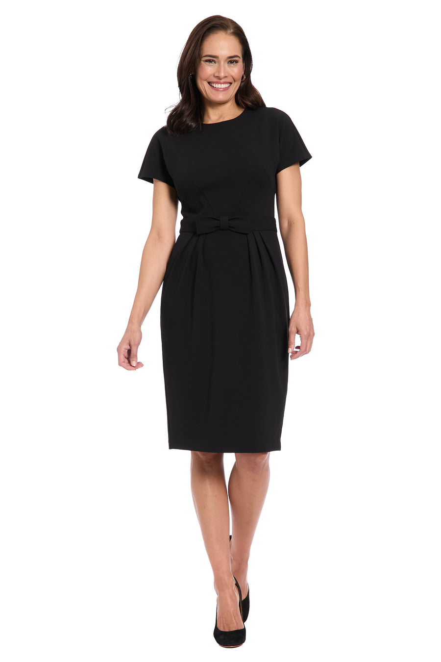 Perona Bow Waist Sheath Dress
