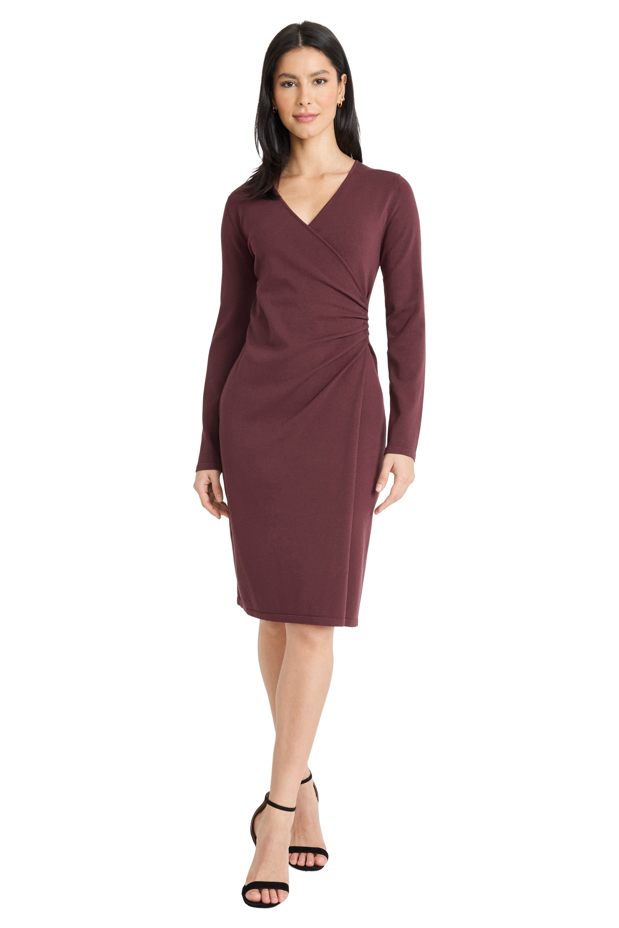 Solana V-Neck Sweater Dress