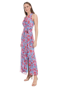 Amberlyn Halter Maxi in Floating Buds