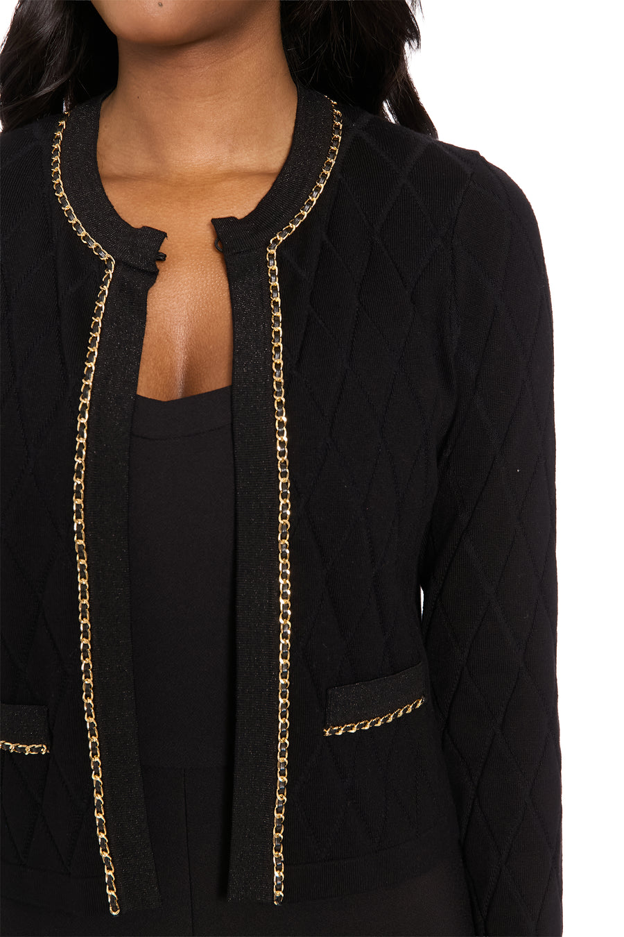 Earl Diamond Sweater Cardigan