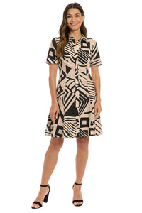 Carmine Shirtdress
