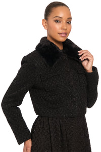 Tresa Removable Fur Coat