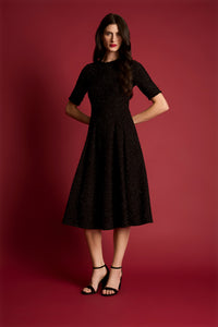 Tresa Dress in Tinsel Knit