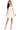 Jillian Pearled Yoke Mini Dress