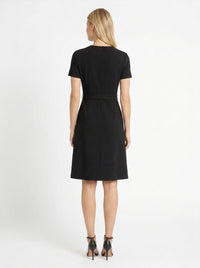 Lainy Colorblock Tie-Waist Dress