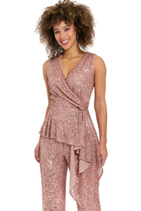 Tribeca Sleeveless Peplum Top