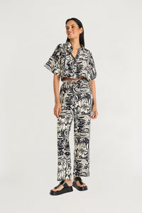 Marshall Pant Set in Hibiscus Breeze