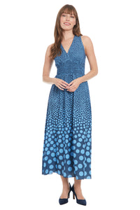 Samara Fit and Flare Sleeveless Maxi Dress