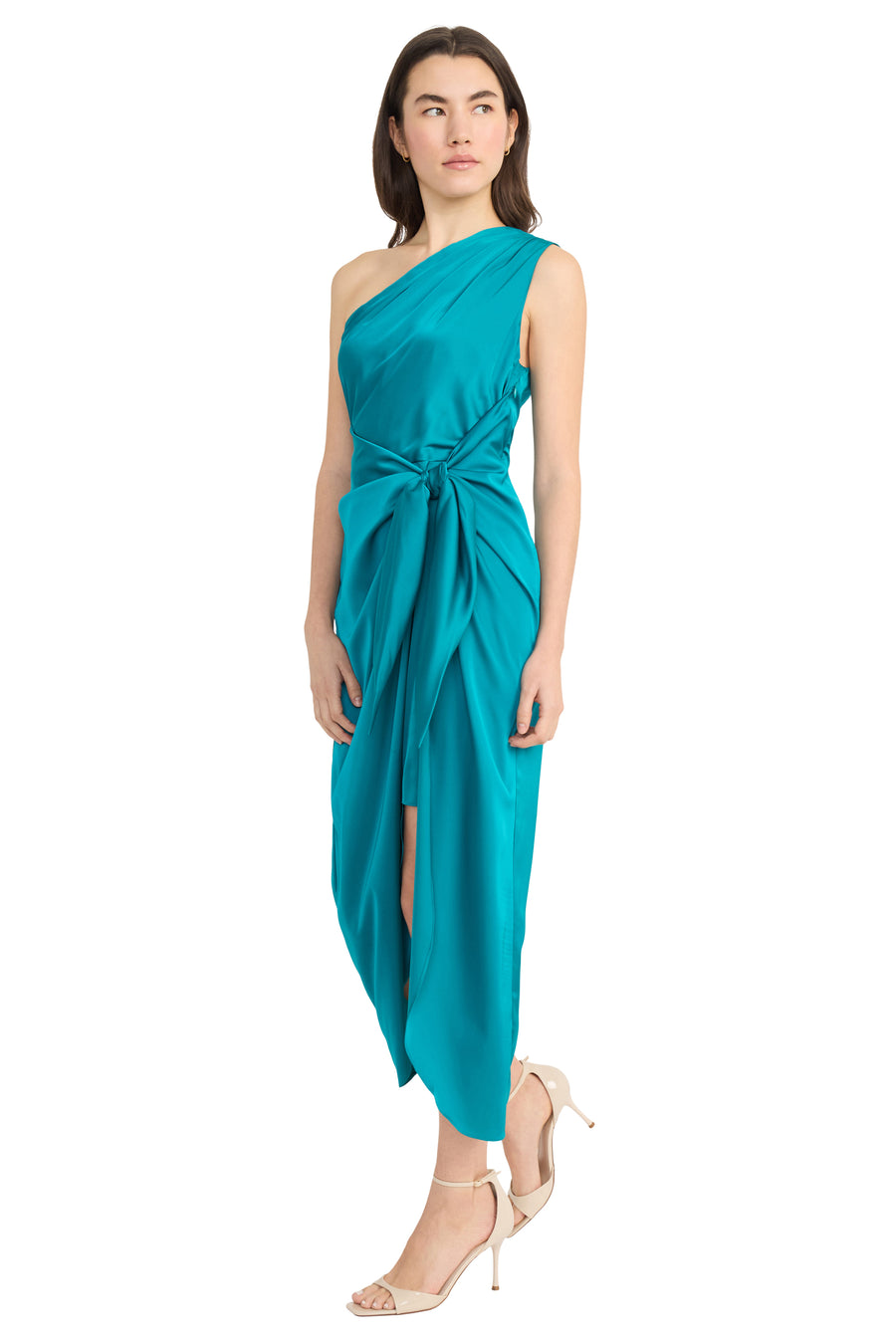 a-line skirts and wrap dresses with a higher hemline Maxi Wrap Skirt for Women Spring Summer High Low Skirt Ruffle A Line Long Skirts for Beach Attire Evening Party Prom Gown Reception Holiday Resort Vacation Wrap Skirts for Women Midi Length