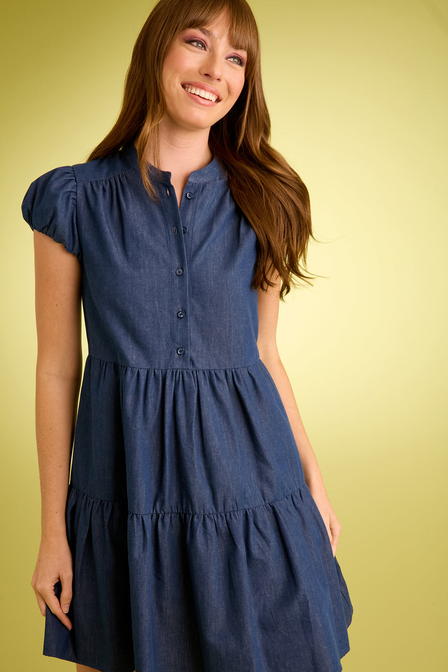 Billy Denim Babydoll - FINAL SALE Maggy London Billy Denim Babydoll - FINAL SALE Maggy London