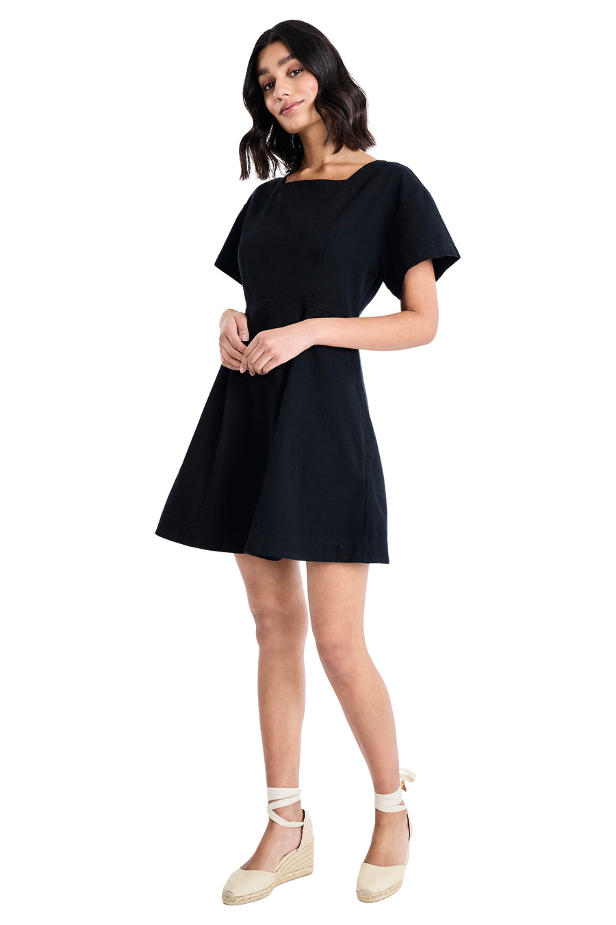 Niles Cotton Square Neck Fit & Flare Mini | The Good Journey Maggy London Niles Cotton Square Neck Fit & Flare Mini | The Good Journey Maggy London