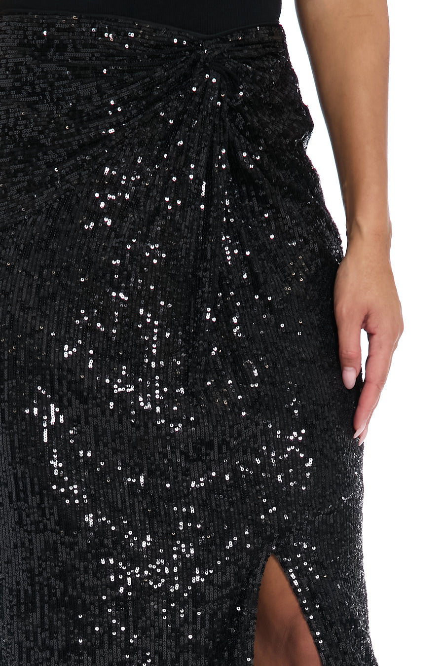 Willis Side Twist Maxi Skirt