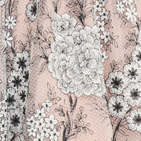 Jemma in Inkwork Embroidered Mesh