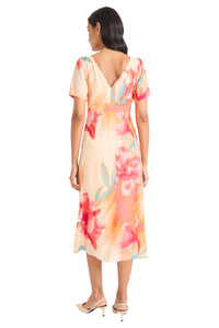 Rafaela in Printed Georgette