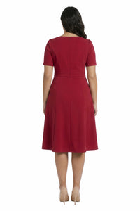Quill Side Tab Dress with Buckle