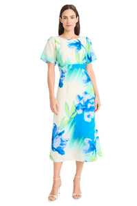 Rafaela in Printed Georgette