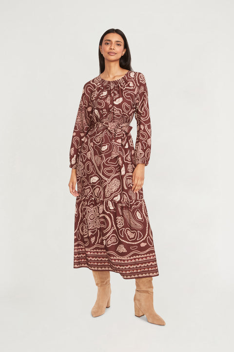 George Midi A-Line Dress – Maggy London