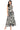 Joelle Cotton Ruffle Neck Maxi in Pixel Palm