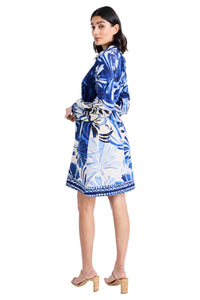 Bela Balloon Sleeve Shirtdress